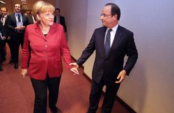Merkel Hollande