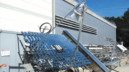 Tracker solaire thermique
