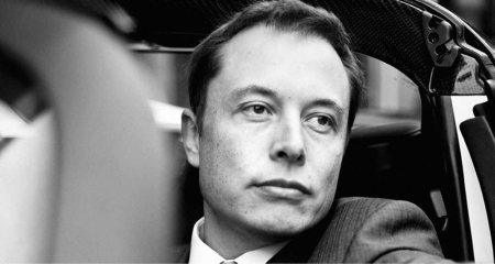 Elon Musk N&B
