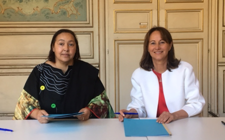 Ségolène Royal & Frannie Léautier