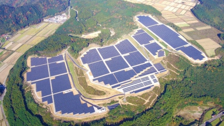 KYOCERA_Usine d'énergie solaire_20 MW à Hagi