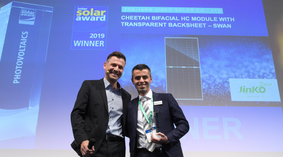 Jinko_Award_Intersolar