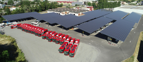 Ombrières_Technique_solaire_bus