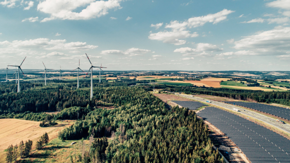 BayWa r.e._Hybrid project Berg-Espich