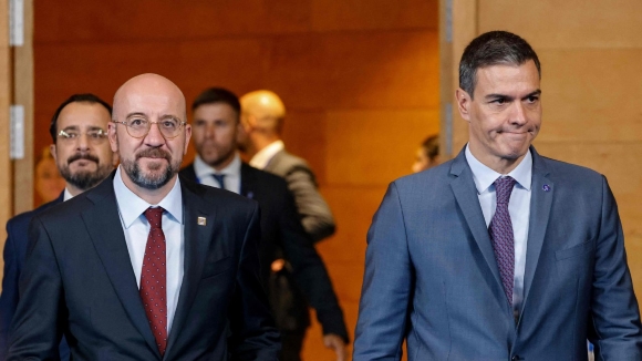 Charles Michel et Pedro Sanchez