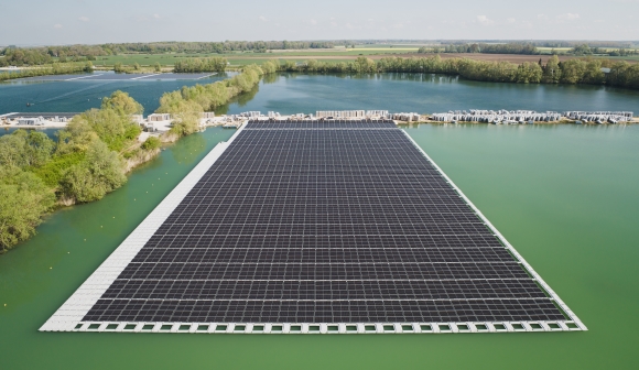 Q ENERGY solaire flottant