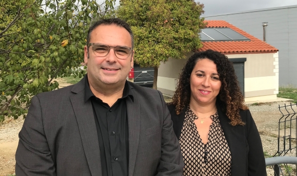 Stéphane Tapias et Samia Bru