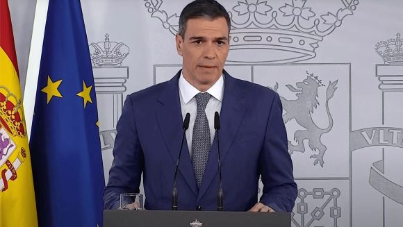 Pedro Sanchez Blackout