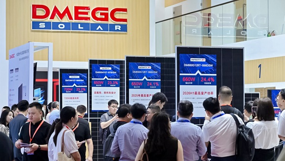 DMEGC Solar SNEC 2025 TÜV NORD
