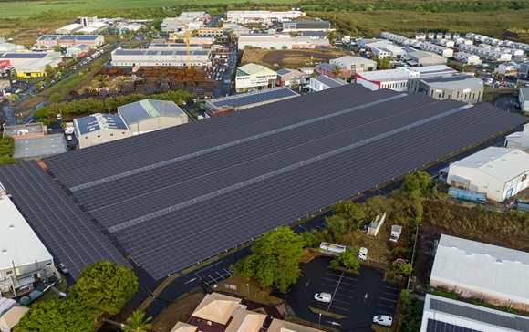 Ombrières du Marché de Gros Réunion